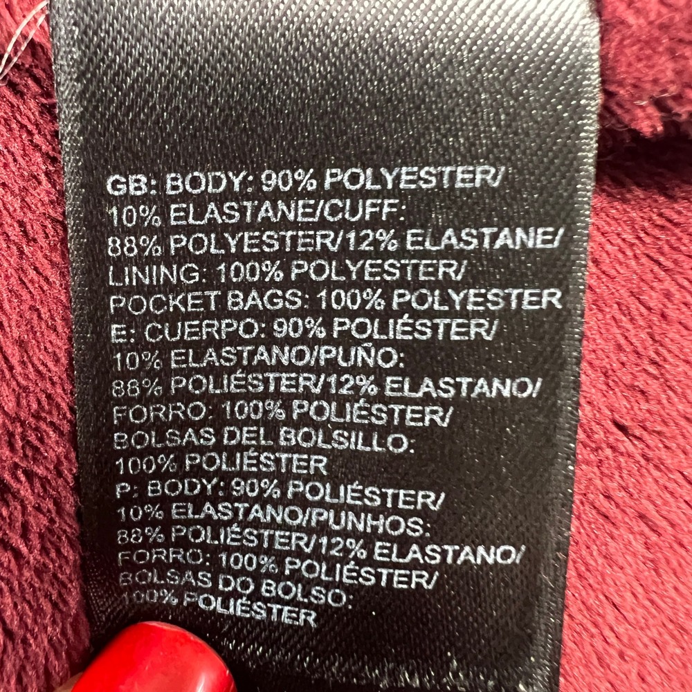 The North Face Shelbe Raschel Hooded Jacket Women's XL Burgundy Fleece Softshell - Picture 5 of 9